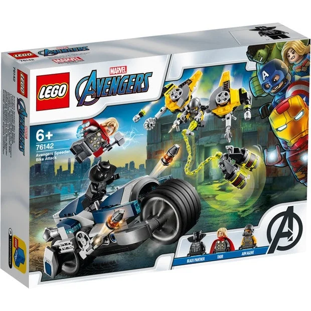 Finely detailed LEGO structuresLEGO 76142 Super Heroes Marvel Avengers Speeder Bike Attack Finely detailed LEGO structuresLEGO 76142 Super Heroes Marvel Avengers Speeder Bike Attack