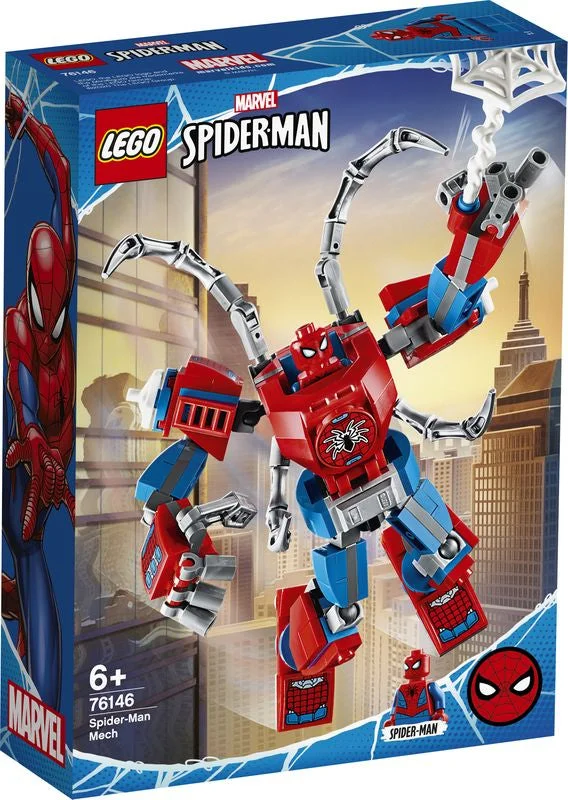 Non-toxic and safe LEGO toysLEGO 76146 Super Heroes Marvel Spider-Man Tech