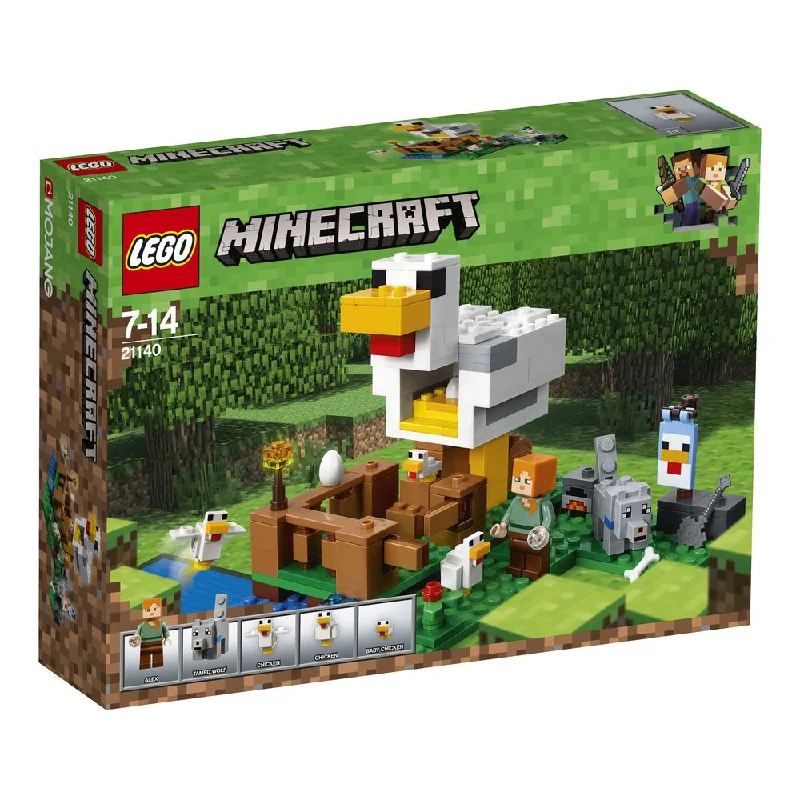 Age-appropriate LEGO toysLEGO 21140 Minecraft The Chicken Coop