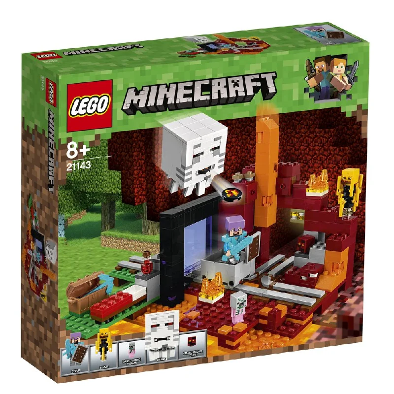 Highly adaptable LEGO creationsLEGO 21143 Minecraft The Nether Portal