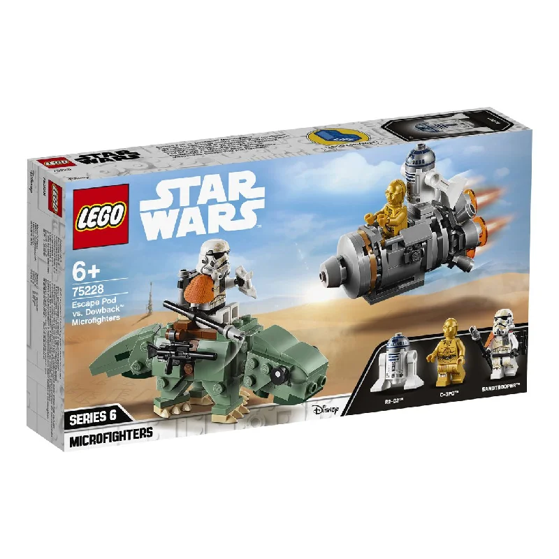 Encouraging imaginative storytelling LEGOLEGO 75228 Star Wars Microfighter Escape Pod Vs Dewback Encouraging imaginative storytelling LEGOLEGO 75228 Star Wars Microfighter Escape Pod Vs Dewback