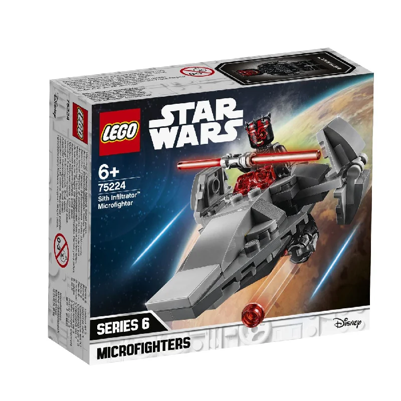 Iconic and recognizable LEGO charactersLEGO 75224 Star Wars Microfighter Sith Infiltrator Iconic and recognizable LEGO charactersLEGO 75224 Star Wars Microfighter Sith Infiltrator