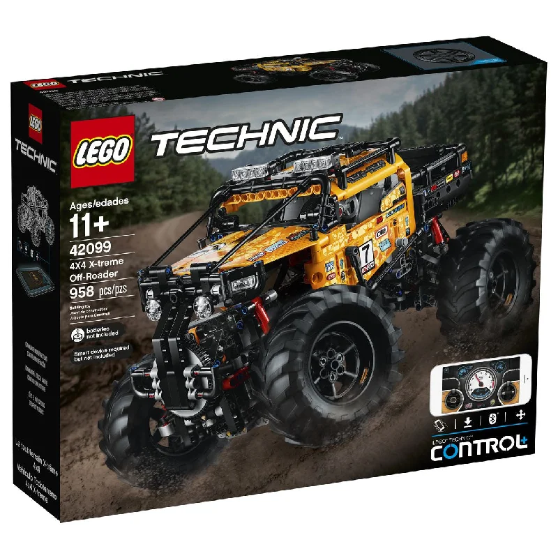 Promoting fine motor skills LEGO setsLEGO 42099 Technic 4X4 X-Treme Off-Roader
