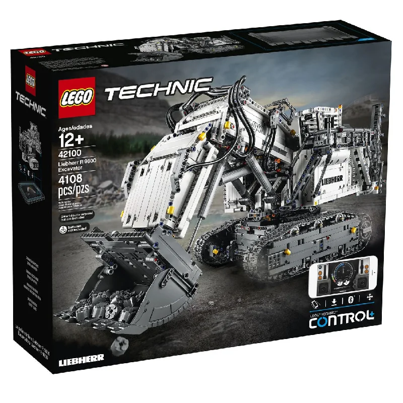 Beautifully crafted LEGO sculpturesLEGO 42100 Technic Liebherr R 9800 Excavator