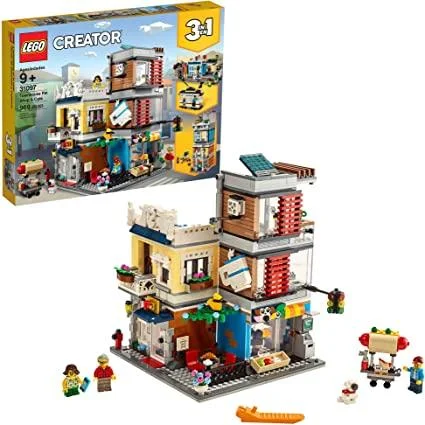 Non-toxic and safe LEGO toysLego - Townhouse Pet Shop & Caf