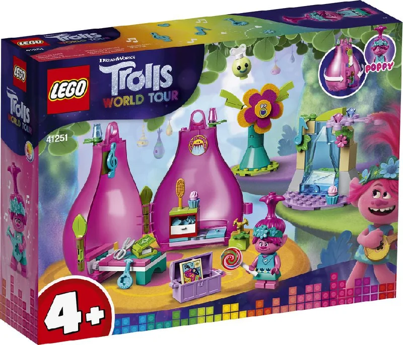 Promoting social skills LEGO playLEGO 41251 Trolls Poppy's Pod