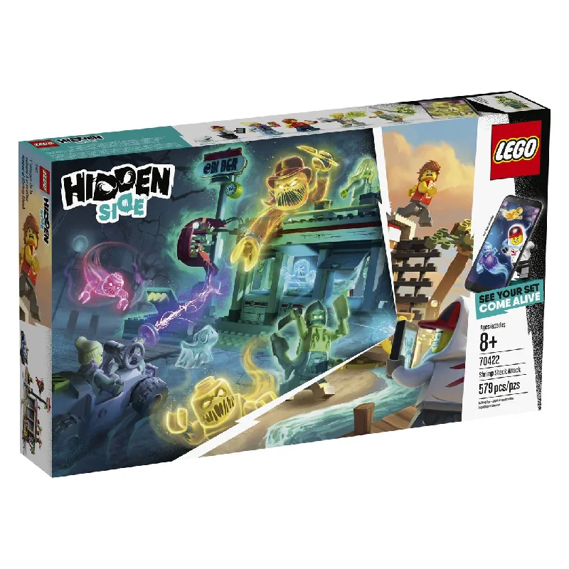 Beautifully crafted LEGO sculpturesLEGO 70422 Hidden Side Shrimp Shack Attack
