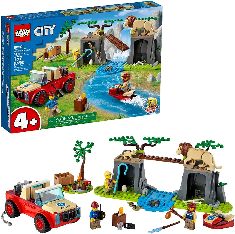 Environmentally friendly LEGO materialsLEGO City Wildlife Rescue Off-Roader