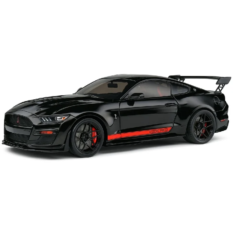 Fun toy cars2022 Black Shelby GT 500 1:18 Scale Die-Cast Car by Solido