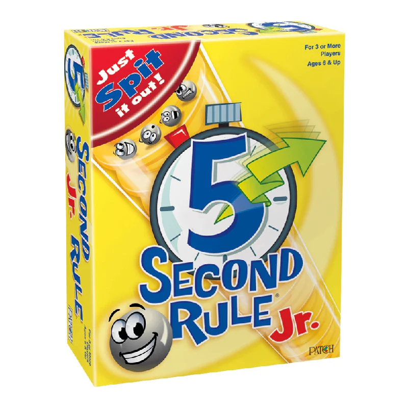 Intricate puzzles 5 Second Rule Jr. Family Board Game