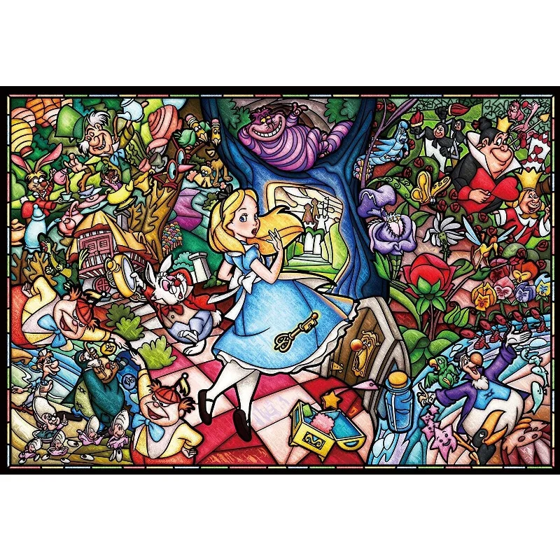 Age-appropriate puzzles 500pc Puzzle | Disney Alice in Wonderland