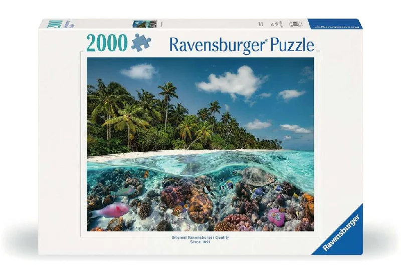 Fun gamesA Dive In The Maldives 2000 Piece Puzzle