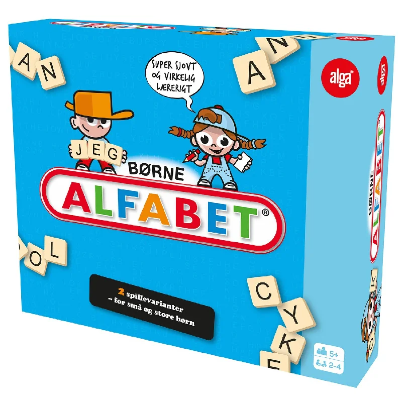 Multi-level puzzles Alga BørneAlfabet