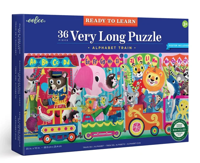 Competitive games Alphabet Train Ready to Learn 36 Piece Puzzle