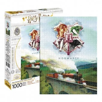 Age-appropriate puzzles Aquarius 1000pc Puzzle | Harry Potter Train
