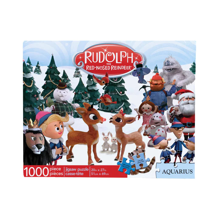 Engaging puzzlesAquarius 1000pc Puzzle | Rudolph the Red Nosed Reindeer