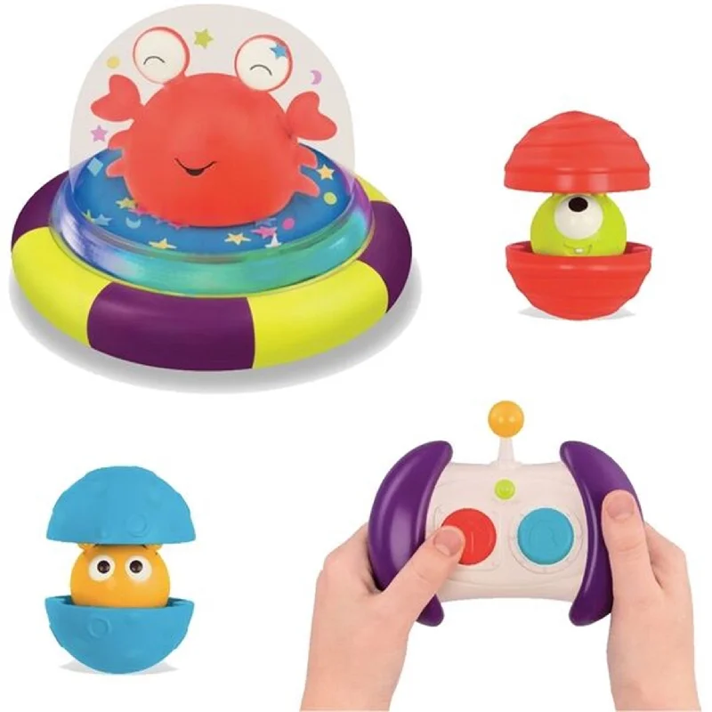 High-quality toy cars B-toys Bumper Spaceship Marky Mars