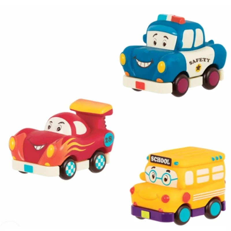 Enthusiastic toysB-toys Pull Back Cars