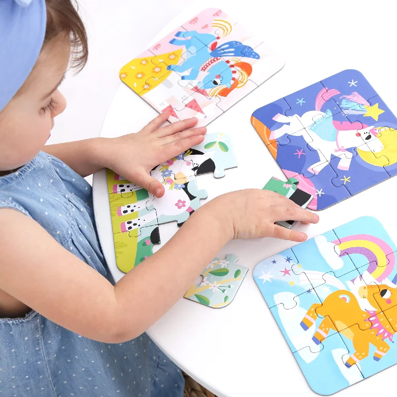 Strategic puzzles Banana Panda "Ponies" On-the-Go Puzzles