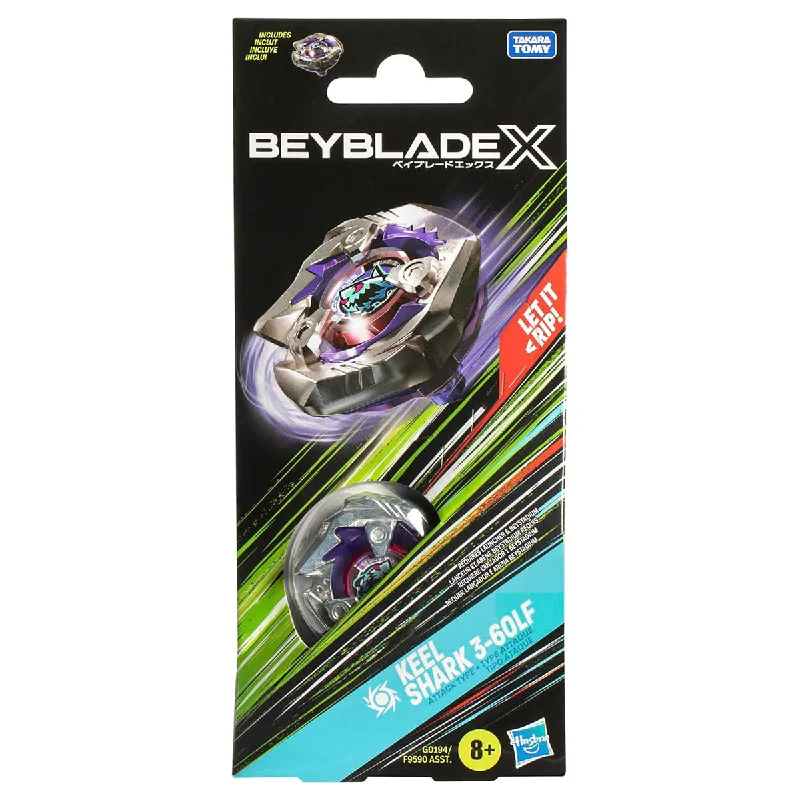 Social games Beyblade X: Keel Shark 3-60LF Attack Type Single Pack