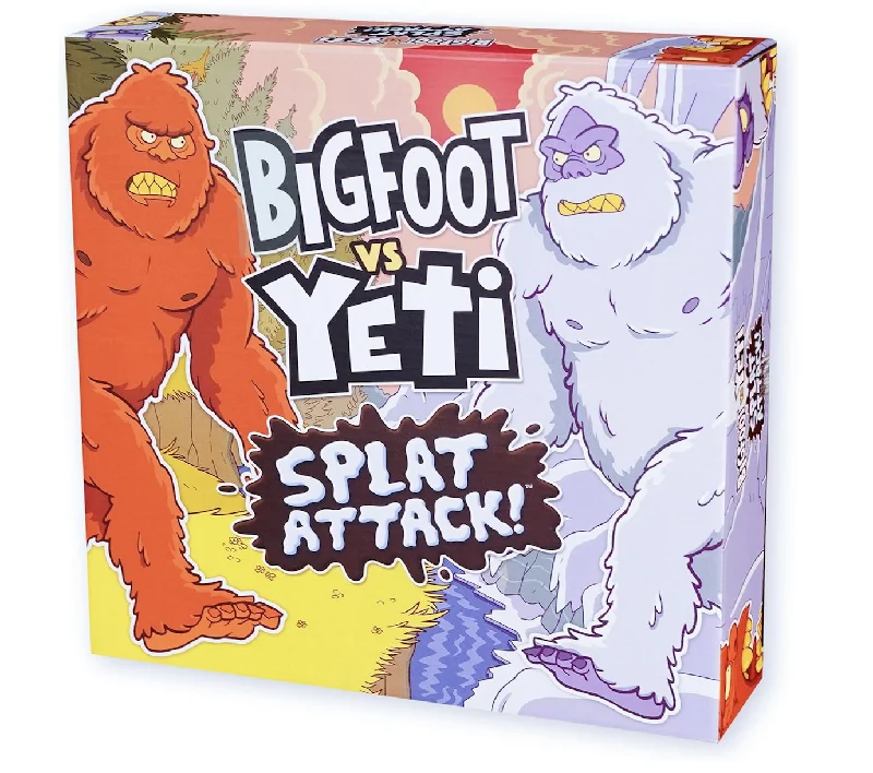 Challenging puzzles Bigfoot vs. Yeti Splat Attack