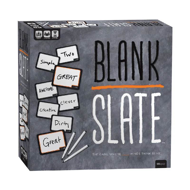 Time-consuming puzzles Blank Slate The Word Cue Party Game