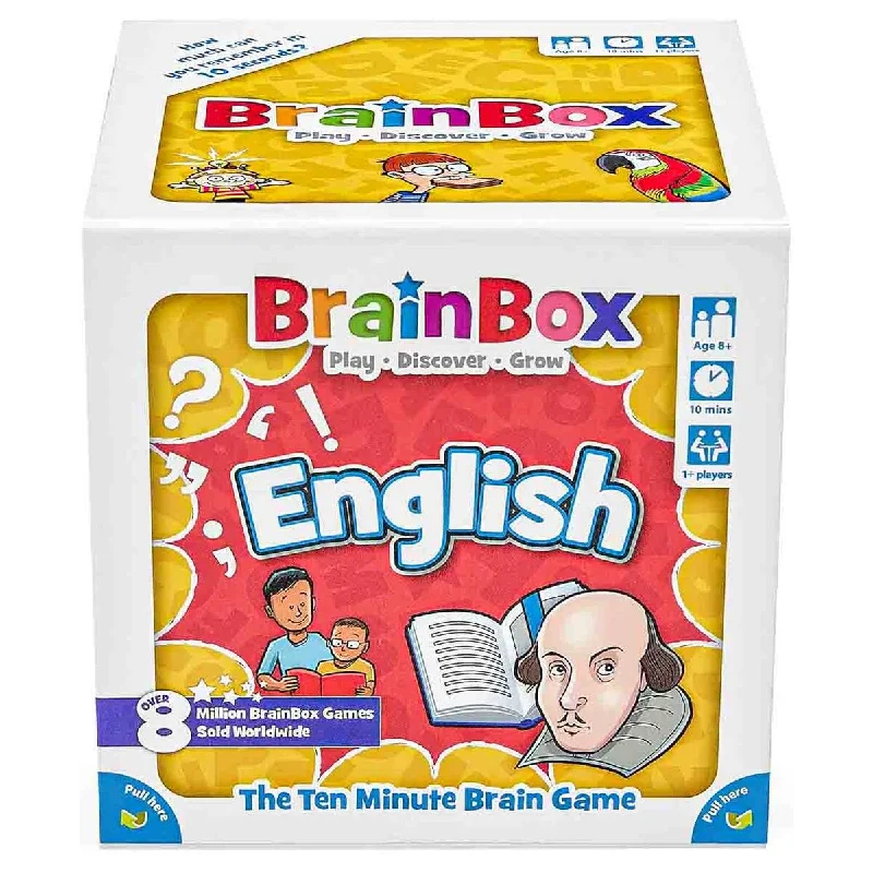 Fast-paced games BrainBox English Card Game