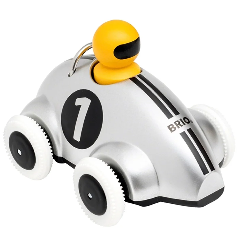 Realistic toy carsBRIO® Push & Go Racer Silver Special Edition