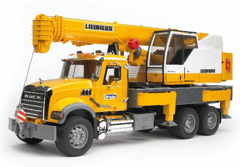 Durable toysbruder MACK Granit LIEBHERR Kranwagen