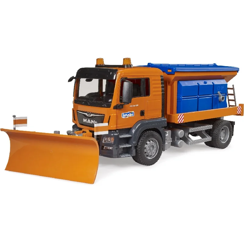 Durable toysBruder MAN TGS Winter service with plow blade