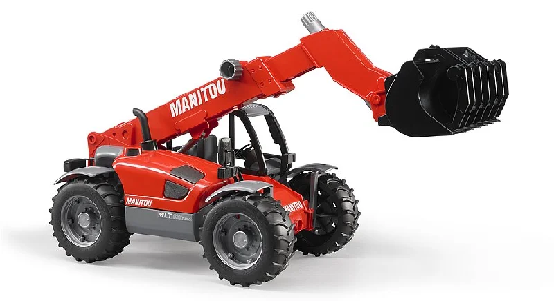 Durable toysbruder MANITOU-Kran mit Teleskoparm