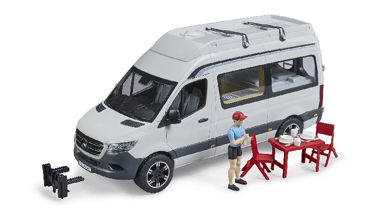 Playful toys bruder MB Sprinter Camper mit Fahrer