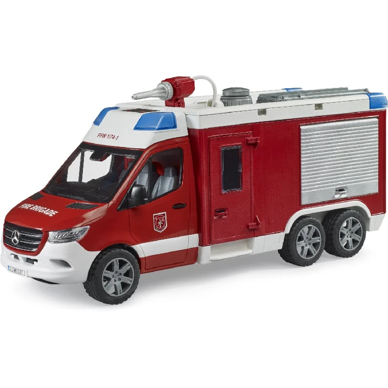 Realistic toy carsBruder MB Sprinter Fire Engine with LS Module