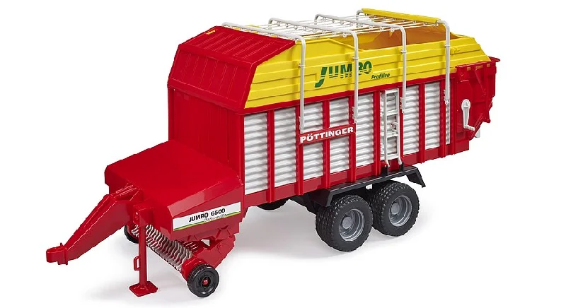 High-quality materials toys bruder POTTINGER Jumbo 6600 Profiline Heuladewagen