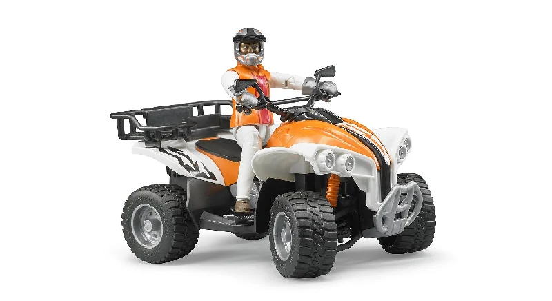 High-quality toy cars bruder Quad mit Fahrer