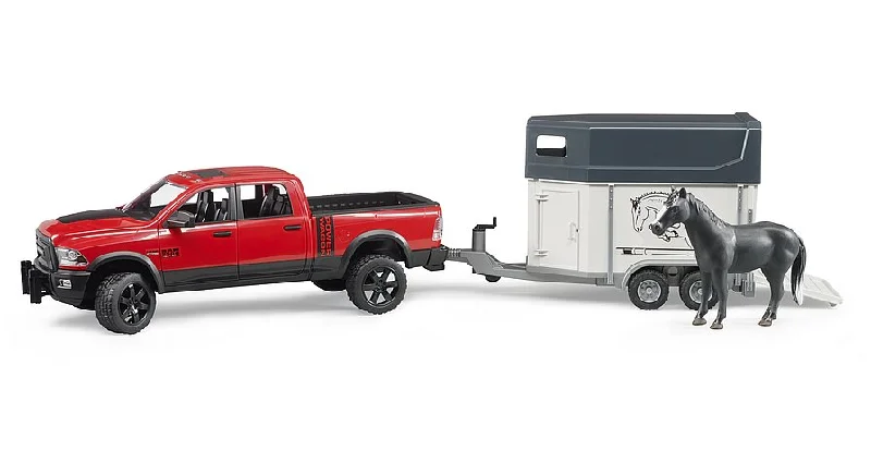 Playful toys bruder RAM 2500 Power Wagon mit Pferdeanhänger