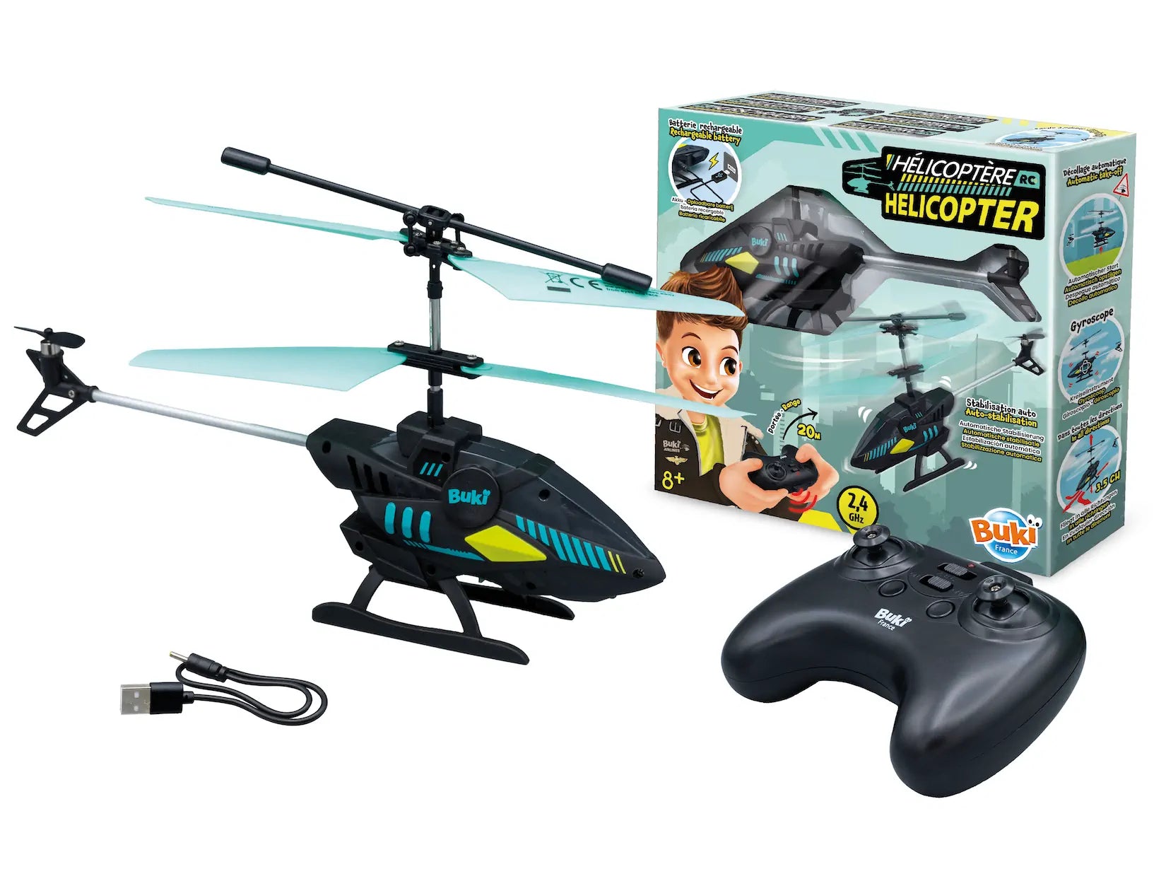Durable toysBUKI France RC Helicopter