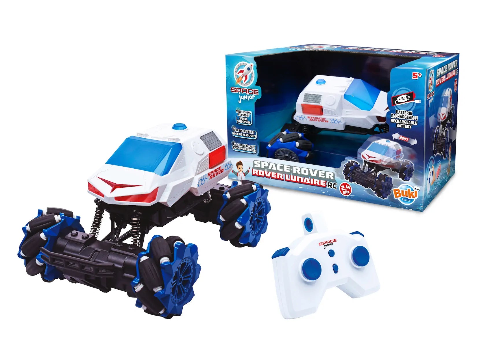 Realistic toy carsBUKI France RC Space Rover