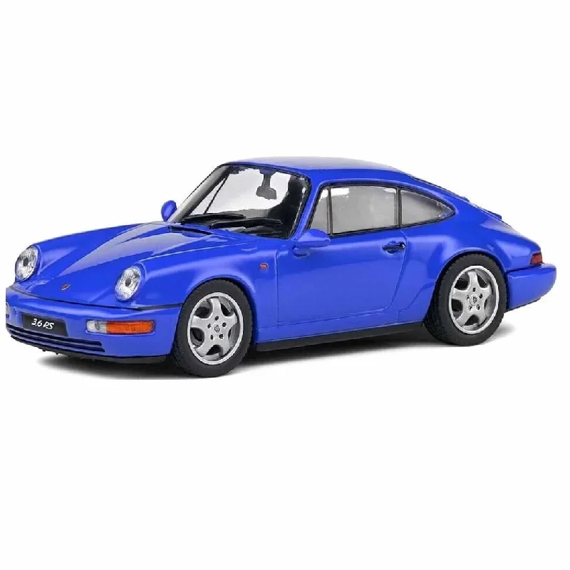 Fun toy cars1992 Blue Porsche 964 RS 1:43 Scale Die-Cast Car by Solido
