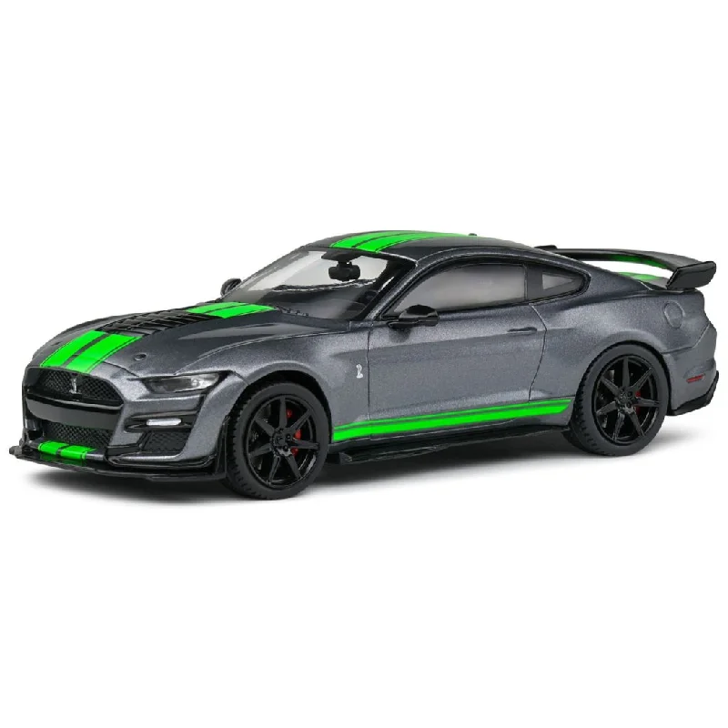 High-quality materials toys 2020 Grey Shelby Mustang GT500 1:43 Scale Die-Cast Car by Solido