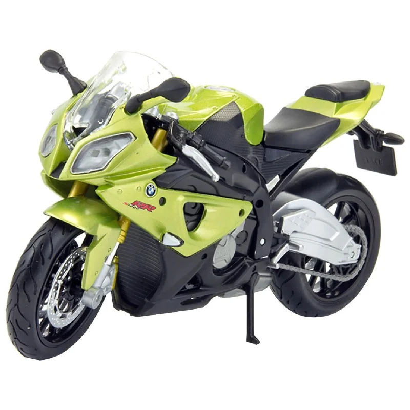 Durable toysGreen BMW S 1000 RR 1:18 Scale Bike by Maisto