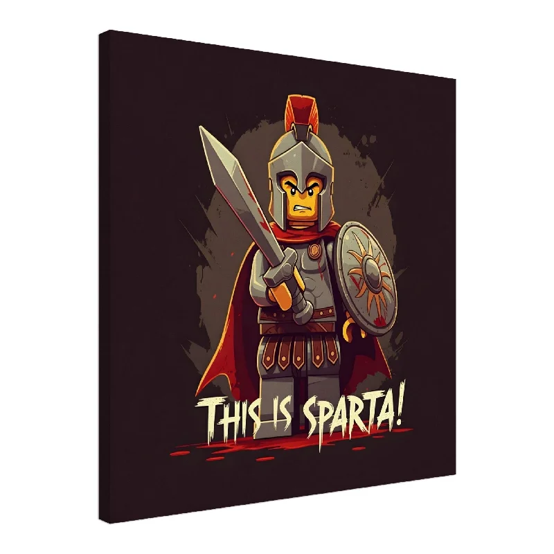 Endlessly customizable LEGO setsThis is Sparta! Exclusive LEGO themed Canvas Wall Art Endlessly customizable LEGO setsThis is Sparta! Exclusive LEGO themed Canvas Wall Art