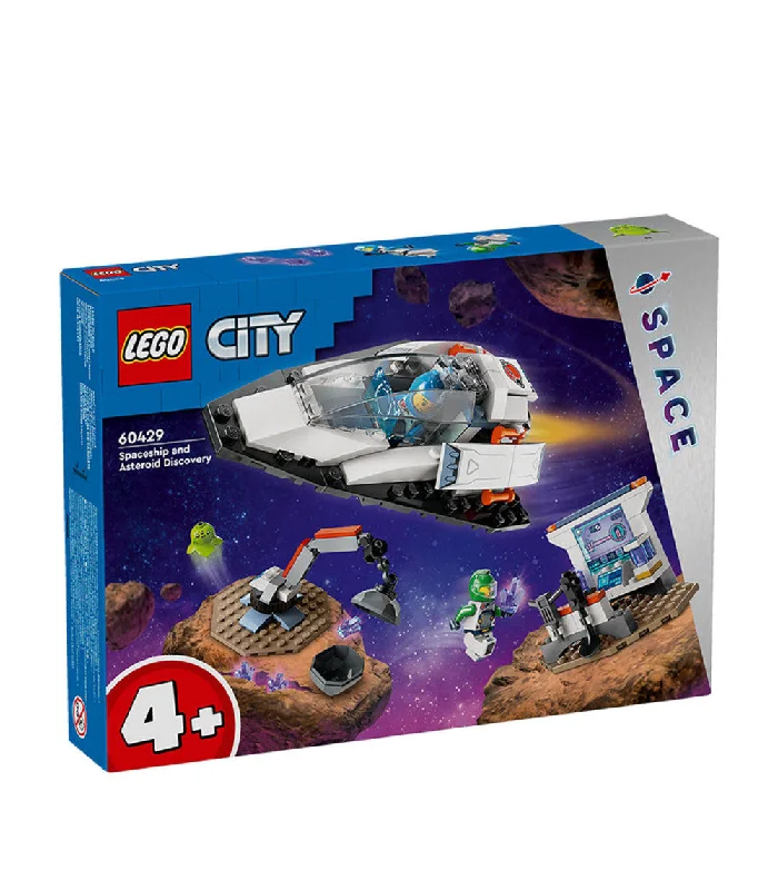 Endlessly replayable LEGO scenariosCITY SPACESHIP AND ASTEROID DISCOVERY - 60429