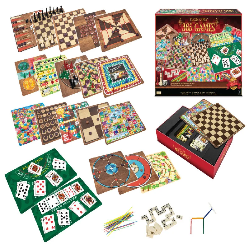 Educational games Classic Games - 365 Board Games Collection for Kids