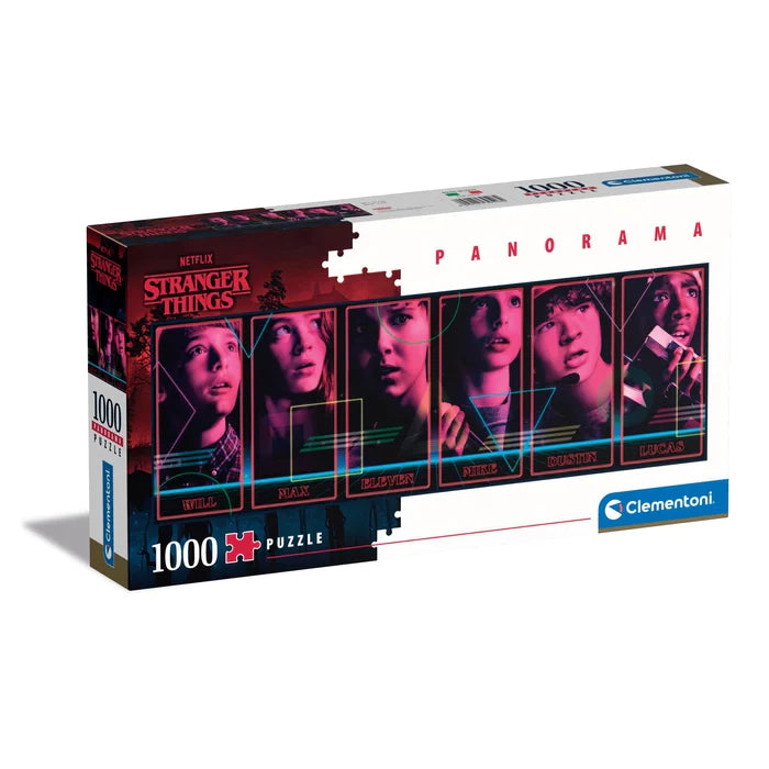 Logical puzzles Clementoni Puzzle 1000pc | Panorama Stranger Things - Netflix