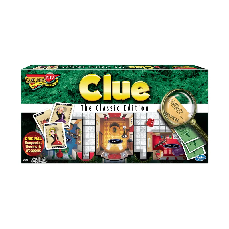Interactive games Clue Classic Edition Board Game by Winning Moves