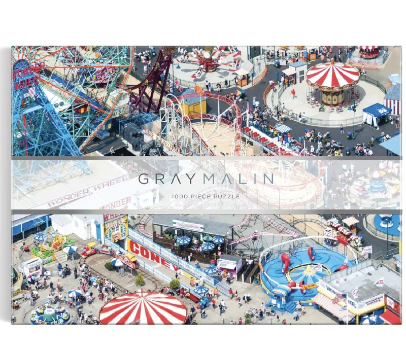 Fast-paced games Coney Island 1000 Piece Puzzle