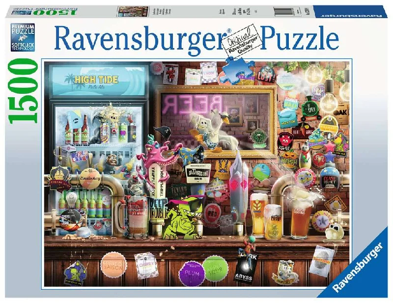 Intricate puzzles Craft Beer Bonanza 1500 Piece Puzzle