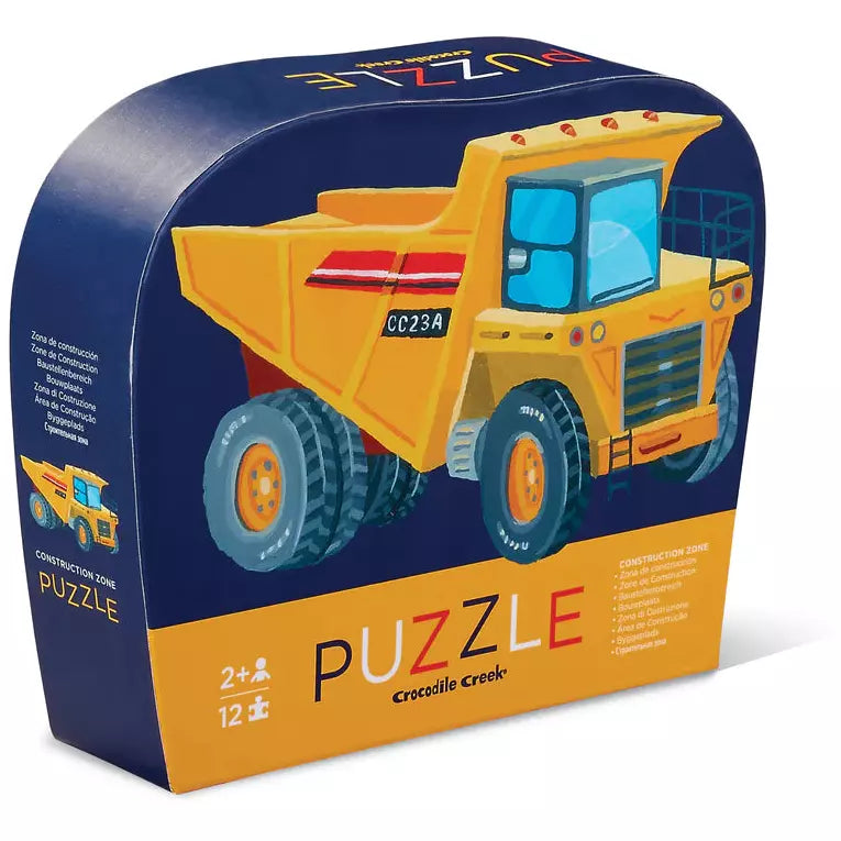Thought-provoking puzzles Crocodile Creek Puzzle | Mini | 12 pc Construction