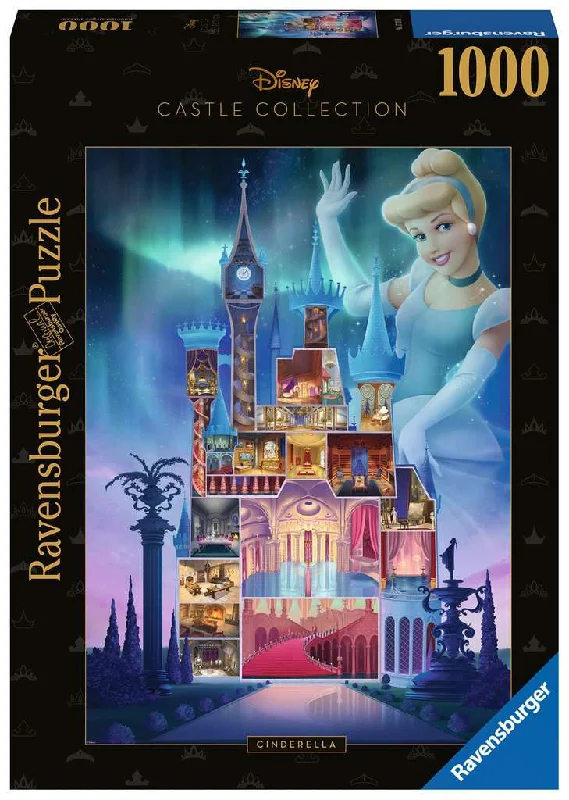 Age-appropriate puzzles Disney Castle Collection - Cinderella 1000 Piece Puzzle